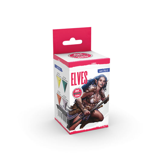AK Interactive Quick Gen Paints Set - Elves