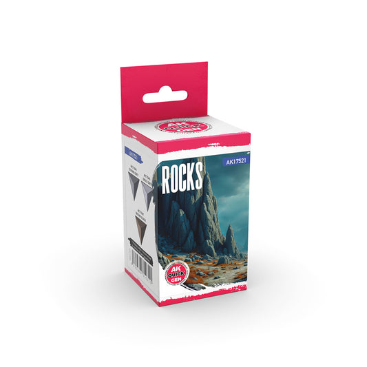 AK Interactive Quick Gen Paints Set - Rocks