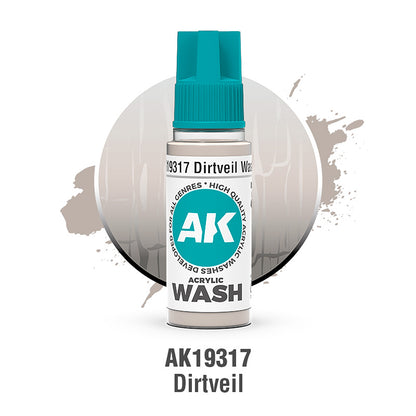AK Interactive Acrylic Wash Dirtveil 18ml