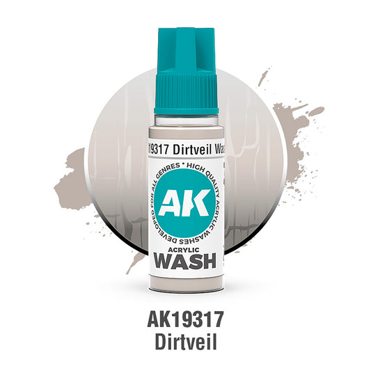 AK Interactive Acrylic Wash Dirtveil 18ml