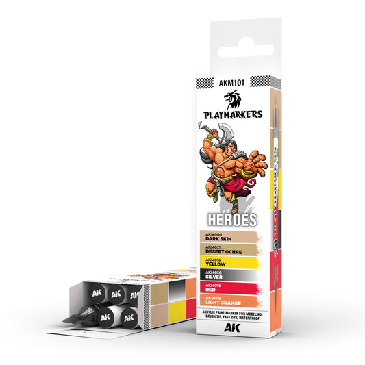 AK Interactive Playmarkers Set: Heroes