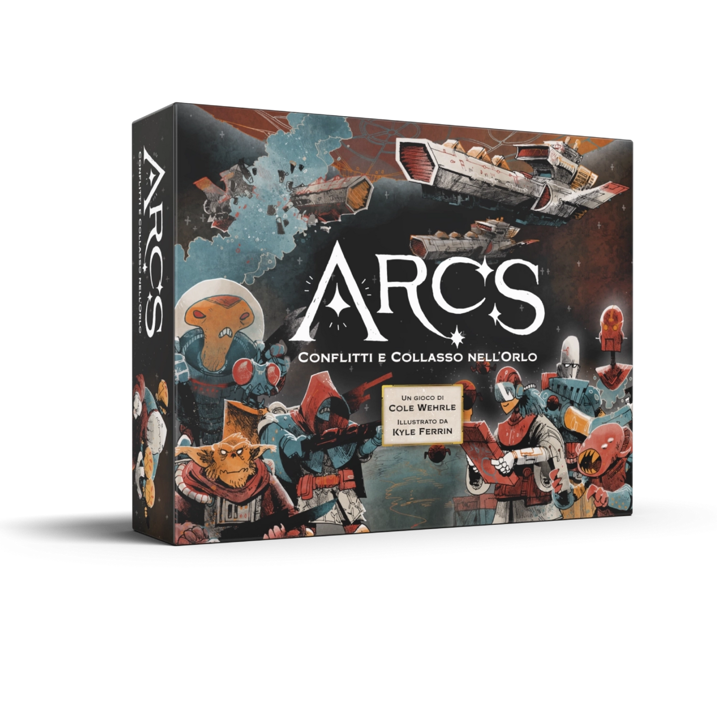 Arcs - Conflicts and Collapse in the Rim