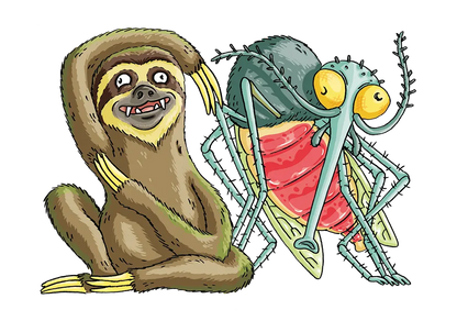 Barbascura X Evolve Evil - Sloth and Mosquito