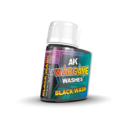AK Interactive Wargame Series - Black Wash 35ml