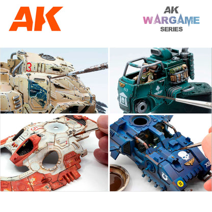 AK Interactive Wargame Series - Dark Rust Wash 35ml