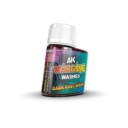 AK Interactive Wargame Series - Dark Rust Wash 35ml