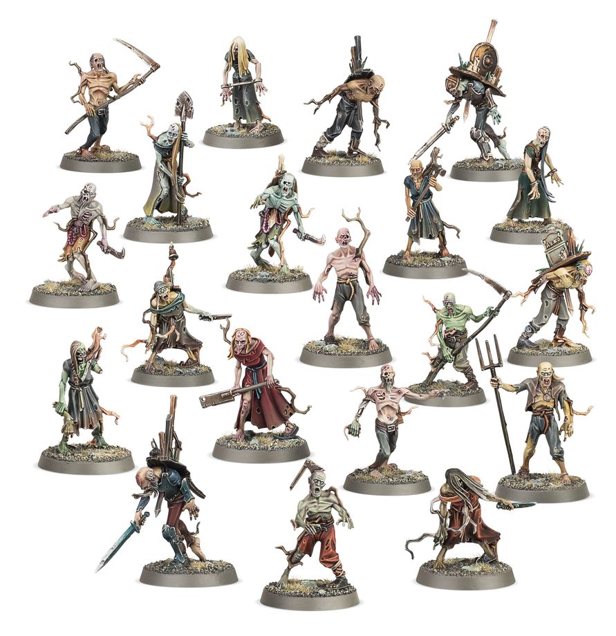 Warhammer Age of Sigmar Soulblight Gravelord Deadwalker Zombies
