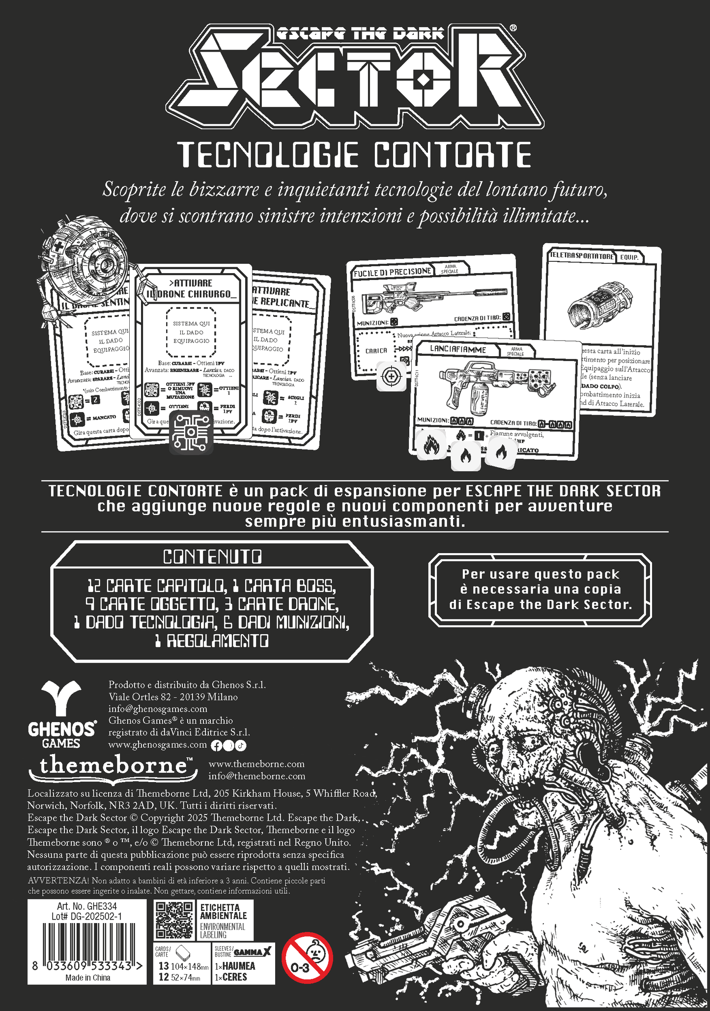 Espace The Dark Sector - Tecnologie Contorte