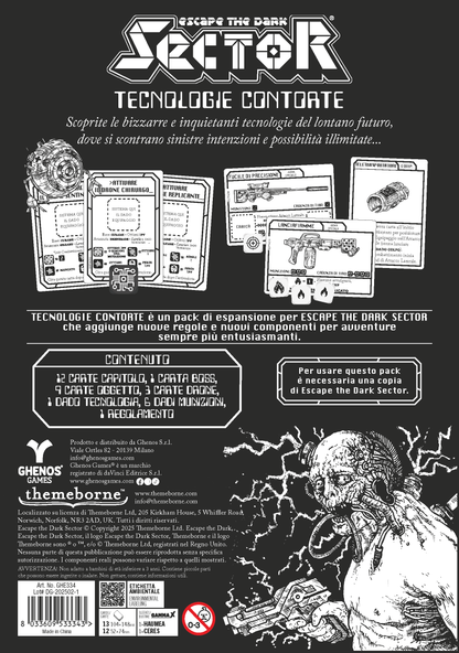 Espace The Dark Sector - Tecnologie Contorte