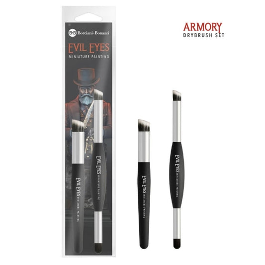 EVIL EYES - Armory Drybrush Set 2 Brushes