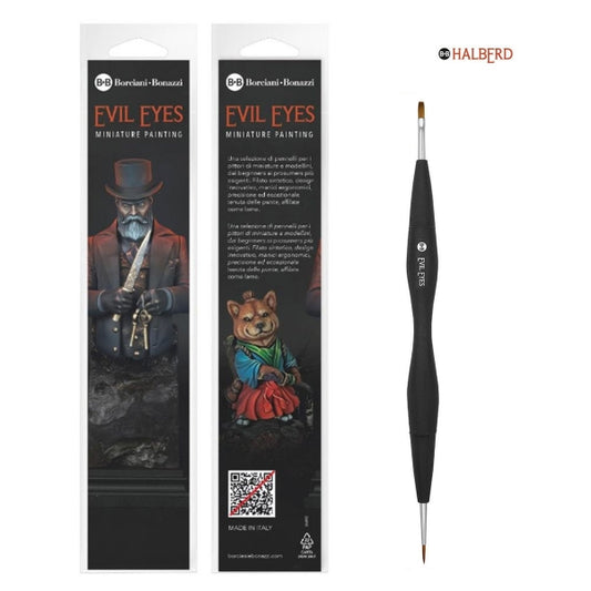 EVIL EYES - Halberd: Double-Headed Miniature Brush