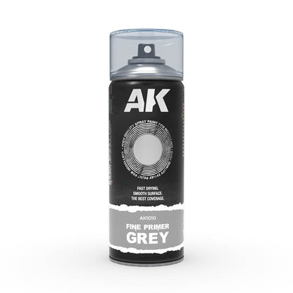 AK Interactive Fine Primer Gray Spray