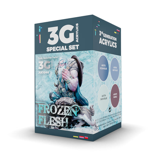 AK Interactive Wargame 3GEN Color Set: Frozen Flesh
