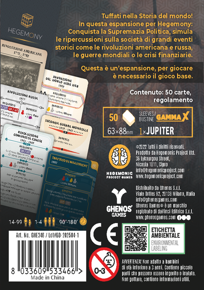 Hegemony - Eventi Storici