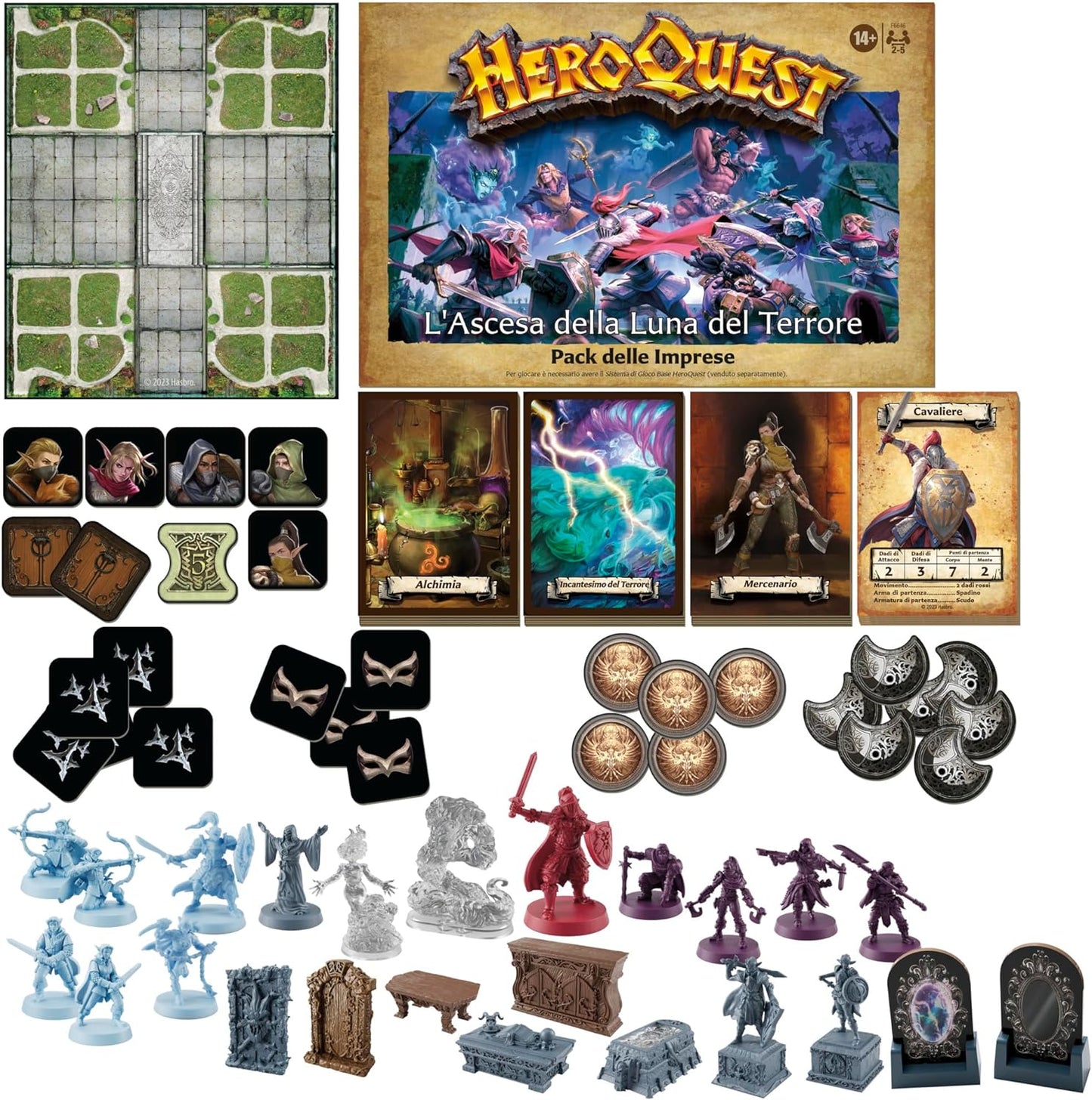 HeroQuest - Rise of the Dreadmoon - Italian Edition