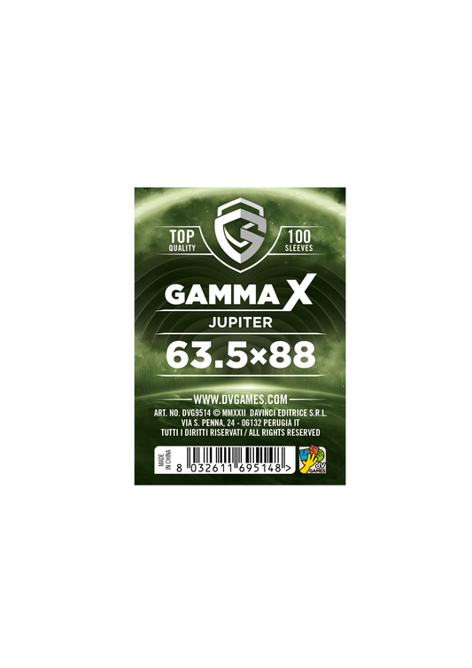 Bustine Protettive - Gamma X Jupiter 63,5x88mm