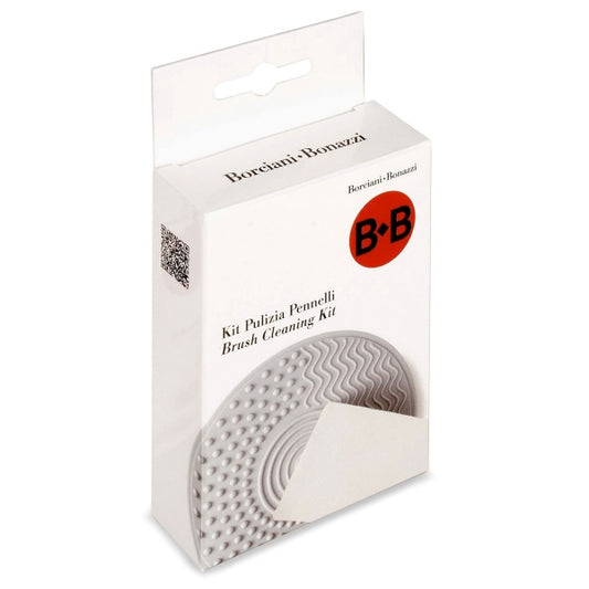 Brush Cleaning Kit: Silicone Pad + Mini Soap