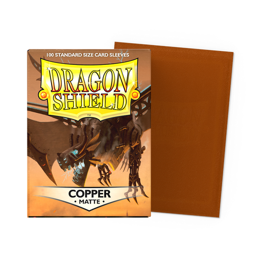 Protective Sleeves - Dragon Shield - Copper Matte