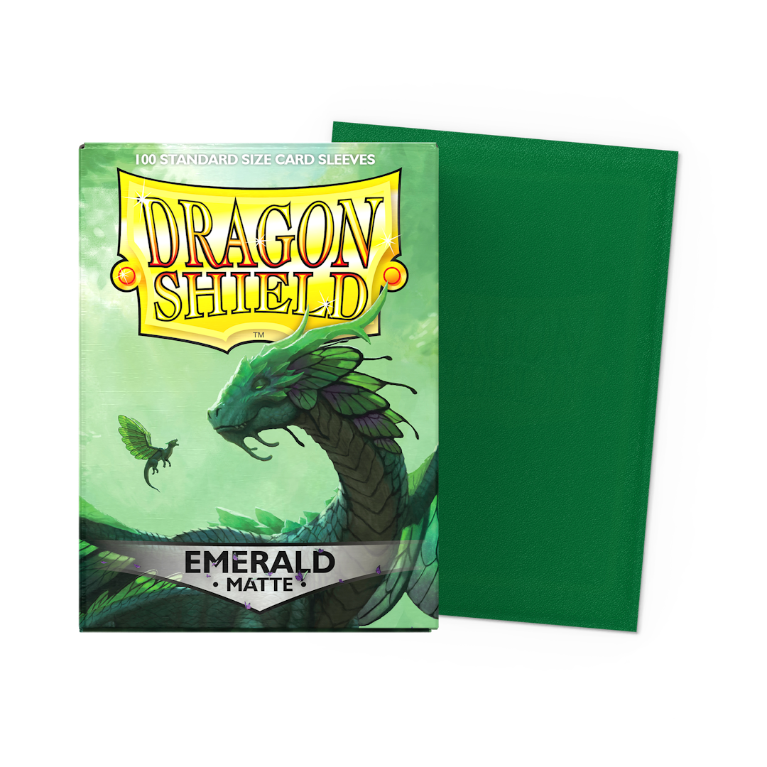 Protective Sleeves - Dragon Shield - Emerald Matte