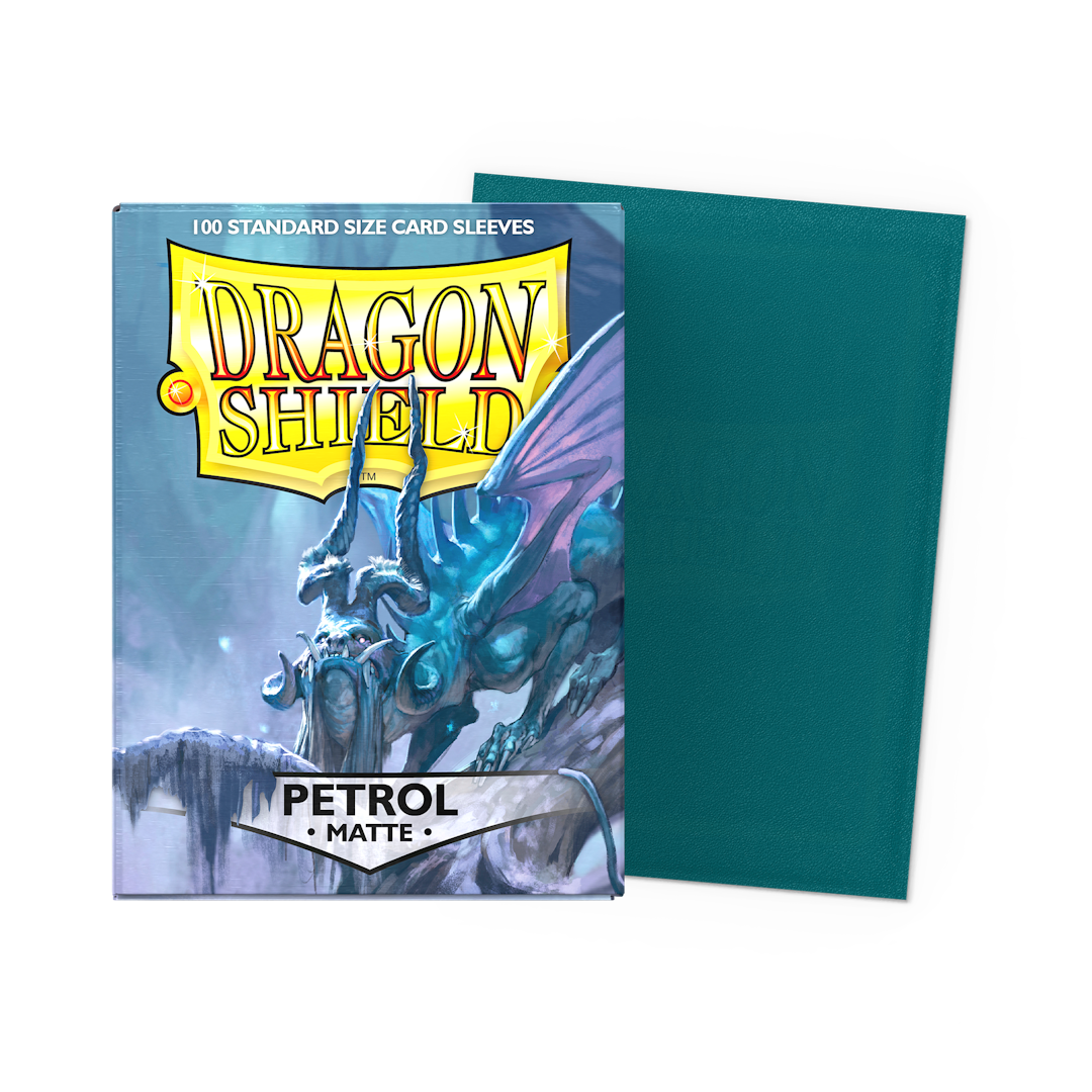 Protective Sleeves - Dragon Shield - Petrol Matte