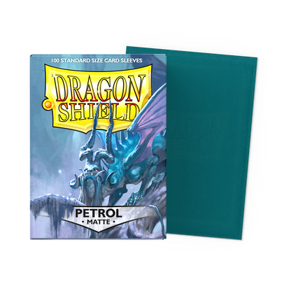 Protective Sleeves - Dragon Shield - Petrol Matte