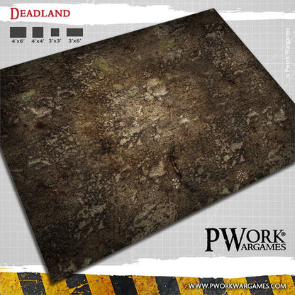 Battle Mat - PVC Wargames Mat - Deadland (22x30'')