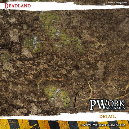 Battle Mat - PVC Wargames Mat - Deadland (22x30'')