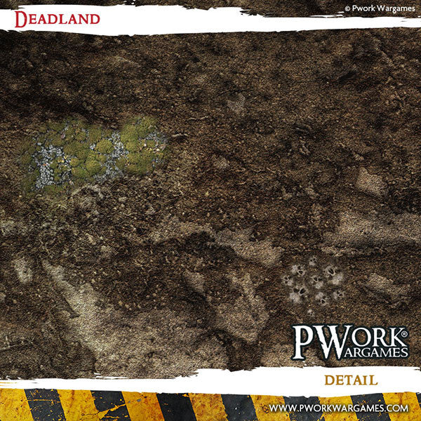 Battle Mat - PVC Wargames Mat - Deadland (22x30'')