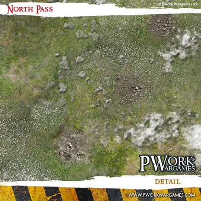 Battle Mat - PVC Wargames Mat - North Pass (22x30'')