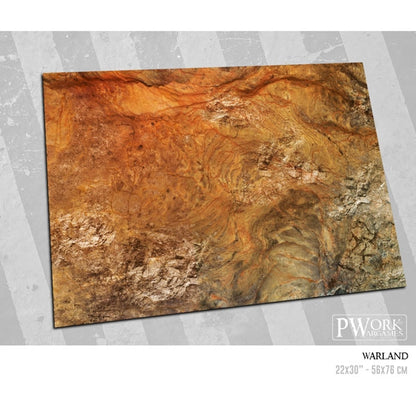 Battle Mat - PVC Wargames Mat - Warland (22x30'')