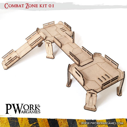 MDF Terrain Scenery - Combat Zone 01