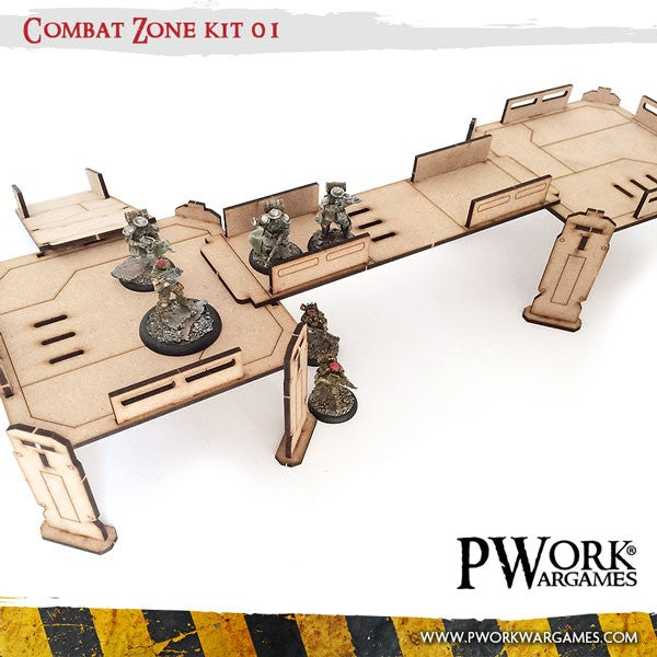 MDF Terrain Scenery - Combat Zone 01