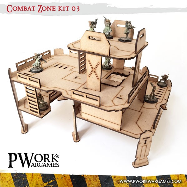 MDF Terrain Scenery - Combat Zone 03