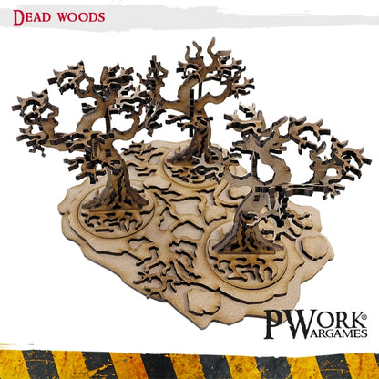 MDF Terrain Scenery - Dead Woods