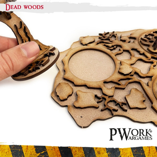 MDF Terrain Scenery - Dead Woods