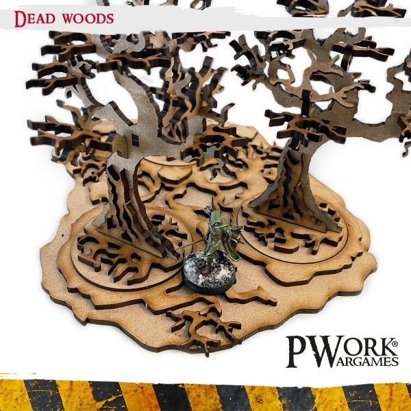 MDF Terrain Scenery - Dead Woods