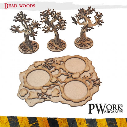 MDF Terrain Scenery - Dead Woods