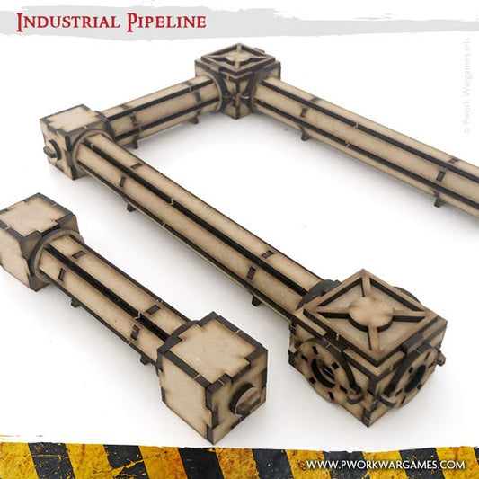 MDF Terrain Scenery - Industrial Pipeline