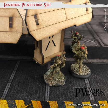 MDF Terrain Scenery - Landing Platform