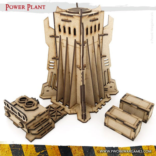 MDF Terrain Scenery - Power Plant