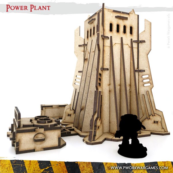 MDF Terrain Scenery - Power Plant