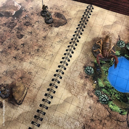 Combat Book - Rewritable Map Book for RPG