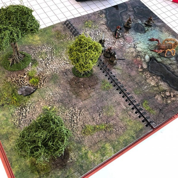 Combat Book - Rewritable Map Book for RPG