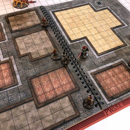 Combat Book - Rewritable Map Book for RPG