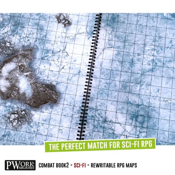 Combat Book 2 - Rewritable Map Book for Sci-Fi RPG