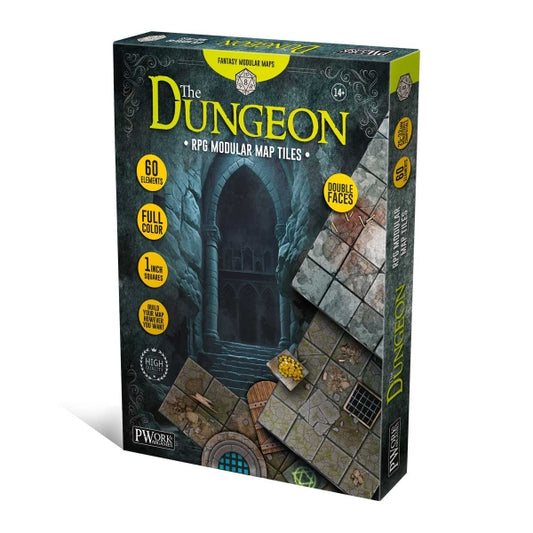 RPG Modular Map Tiles - The Dungeon