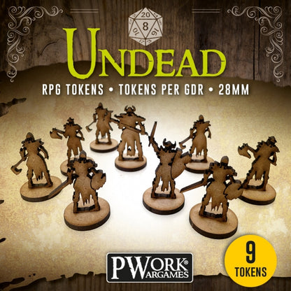 RPG Tokens in MDF - Undeads