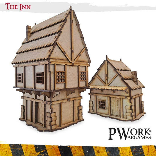 MDF Terrain Scenery - The Inn