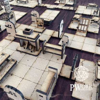 MDF Fantasy Tiles - The Jail