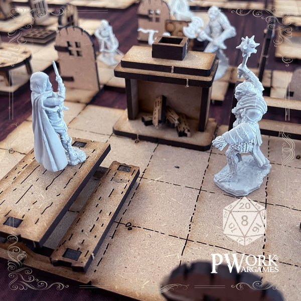 MDF Fantasy Tiles - The Jail